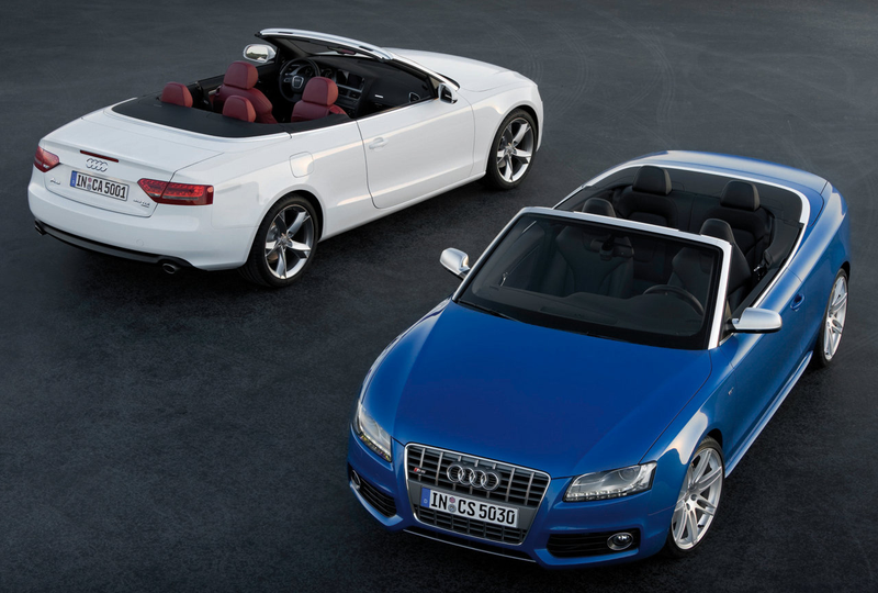 Illustration for article titled 2010 Audi A5 And S5 Convertibles Drop Their Tops